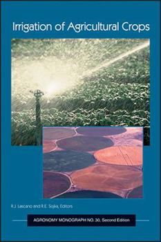 Hardcover Irrigation of Agricultural Crops Book