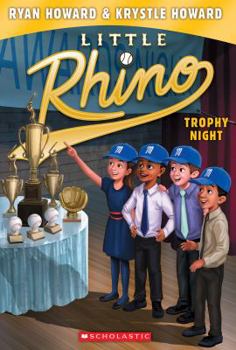 Library Binding Trophy Night (Little Rhino #6) Book