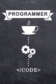 Paperback Programmer Code: College Ruled Notebook (6x9 inches) with 120 Pages Book