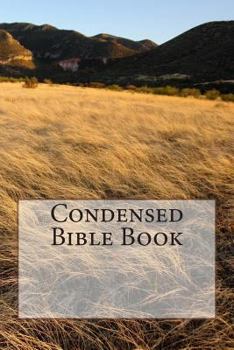 Paperback Condensed Bible Book: Condensed Books of the Bible Book