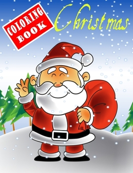Paperback Christmas Coloring Book: A Christmas Coloring Books with Fun Easy and Relaxing Pages Gifts for Boys Girls Kids50 unique design for kids bulklar Book