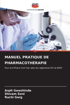 Paperback Manuel Pratique de Pharmacothérapie [French] Book