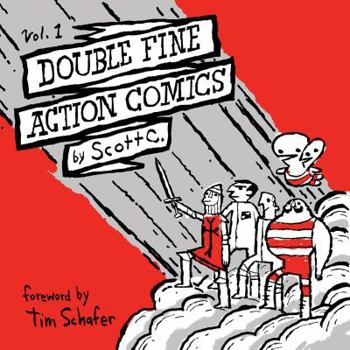 Paperback Double Fine Action Comics Vol. 1 Book