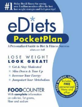 Paperback Ediets Pocketplan: A Personalized Guide To Diet & Fitness Success Book