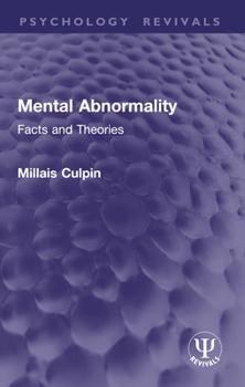 Paperback Mental Abnormality: Facts and Theories Book