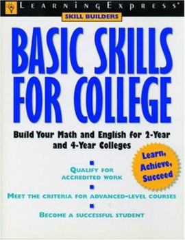 Paperback Basic Skills for College Book