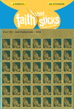 Paperback Gold Praying Hands Book