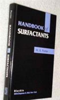 Hardcover Handbook of Surfactants Book