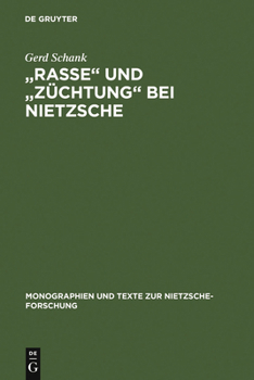Hardcover "Rasse" und "Züchtung" bei Nietzsche [German] Book