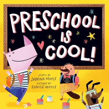 Board book Preschool Is Cool! (a Hello!lucky Book): A Board Book