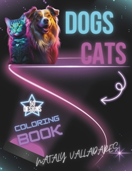 Paperback Dogs Cats: Coloring Book