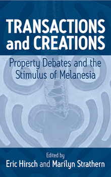 Library Binding Transactions and Creations: Property Debates and the Stimulus of Melanesia Book