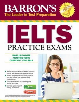 Paperback Ielts Practice Exams with MP3 CD [With MP3] Book