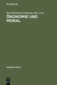 Hardcover Ökonomie und Moral [German] Book