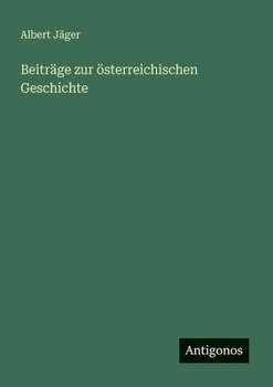 Paperback Beiträge zur österreichischen Geschichte [German] Book