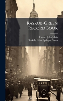Hardcover Raskob-Green Record Book
