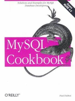 Paperback MySQL Cookbook Book