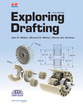 Hardcover Exploring Drafting Book