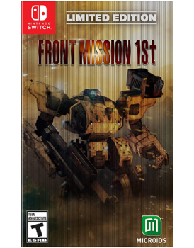 Game - Nintendo Switch Front Mission 1st - Limited Edition Book