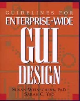 Paperback Guidelines for Enterprise-Wide GUI Design Book