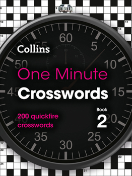 Paperback One Minute Crosswords Book 2, 2: 200 Quickfire Crosswords Book