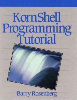 Paperback Kornshell Programming Tutorial Book