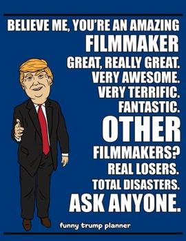 Paperback Funny Trump Planner: 2020 Planner for Filmmaker (Filmmaking Gifts) Book