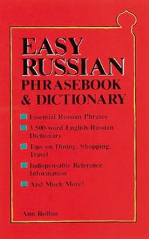 Paperback Easy Russian Phrasebook & Dictionary Book