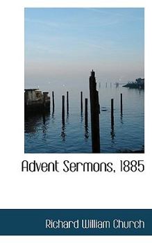 Paperback Advent Sermons, 1885 Book