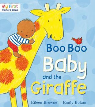 Paperback Boo Boo Baby and the Giraffe Book