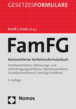 Hardcover Famfg: Kommentiertes Verfahrensformularbuch [German] Book