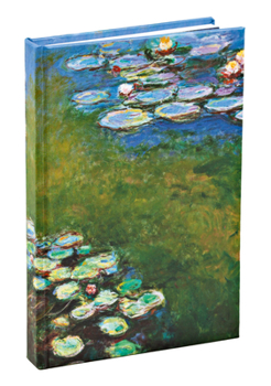 Hardcover Teneues - Mini Sticky Book: Claude Monet, Sticky Notes, Hardcover Notepad, Pocket-Sized - 130 Full Color Sticky Notes: Portable Pad of Sticky Notes in Book