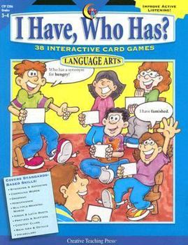 Paperback I Have, Who Has? Language Arts, Grades 3-4: 38 Interactive Card Games Book