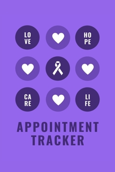 Paperback Appointment Tracker: A Medical Appointment Log for Cancer And Medical Tracking Book