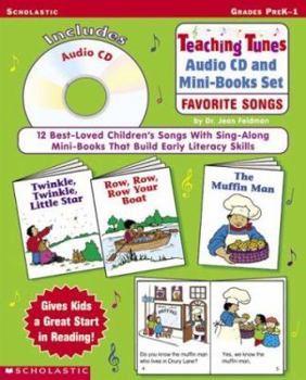 Paperback Teaching Tunes Audio CD and Mini-Books Set: Favorite Songs [With Audio CD] Book