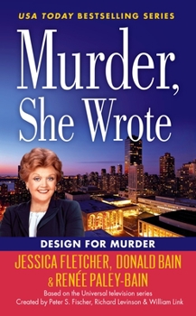 Mass Market Paperback Murder, She Wrote: Design for Murder Book