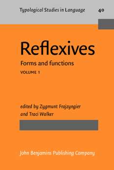 Hardcover Reflexives: Forms and Functions. Volume 1 Book