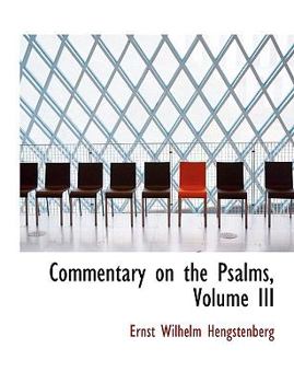 Paperback Commentary on the Psalms, Volume III [Large Print] Book
