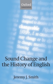 Hardcover Sound Change and the History of English Book