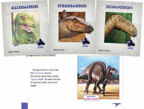 Library Binding Dinosaurs Set 2 Book