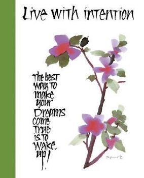 Hardcover Live with Intention Illustrated Journal Book