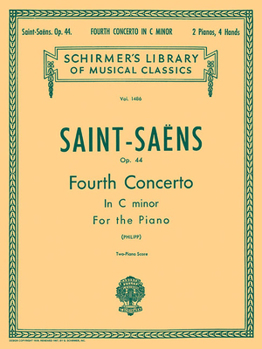 Paperback Concerto No. 4 in C Minor, Op. 44: Schirmer Library of Classics Volume 1486 Piano Duet Book