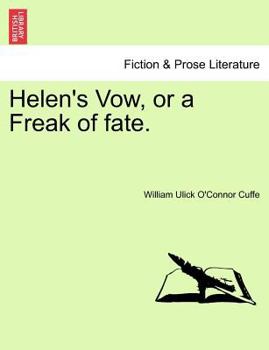 Paperback Helen's Vow, or a Freak of Fate. Book