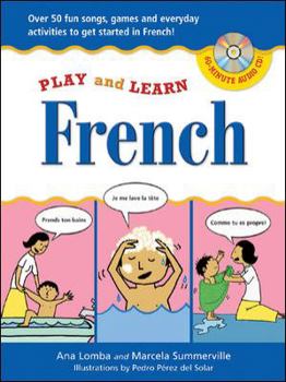 Hardcover Play and Learn French [With 60 Minute Audio CD] Book