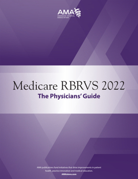 Paperback Medicare RBRVS 2022 Book