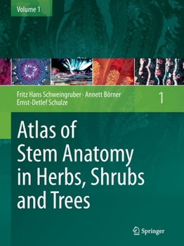 Paperback Atlas of Stem Anatomy in Herbs, Shrubs and Trees, Volume 1 Book