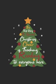 Paperback Christmas Reading Teacher Notebook: Notebook / 6x9 Zoll / 120 dotted Pages Book