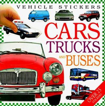 Paperback Busy Machines: Vehicle Stickers Book