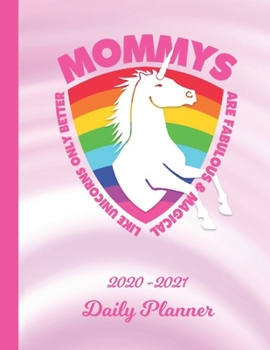 Daily Planner: Mommy Pink 1 Year Organizer (12 Months) | 2020 - 2021 Planning | Appointment Calendar Schedule | 365 Pages for Planning | January 20 - ... | Plan Each Day, Set Goals & Get Stuff Done