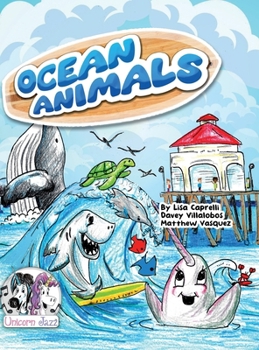 Hardcover Ocean Animals Book